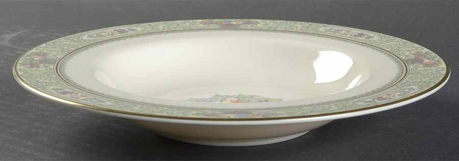 Spring Bounty Rim Soup Bowl by Lenox-1