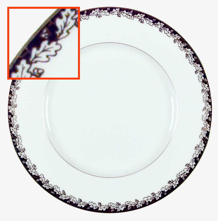 Oakleaf Black Dinner Plate by Lenox-1