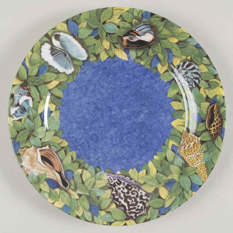 Coquillage  Salad/Dessert Plate by Laure Japy-1
