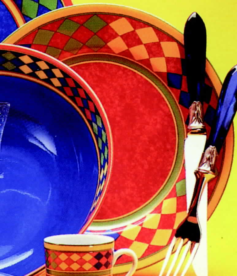 Jamaique  Dinner Plate by Laure Japy-1