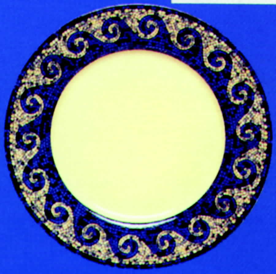 Mosaique Dinner Plate by Laure Japy-1