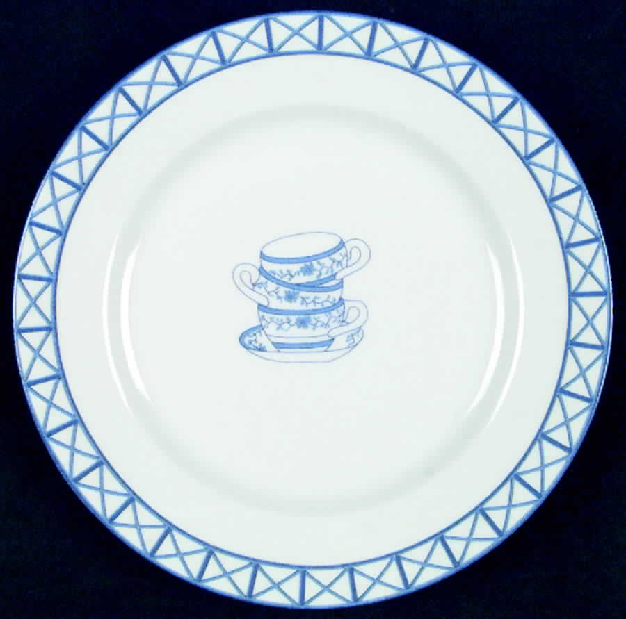 Gouter  Salad/Dessert Plate by Laure Japy-1