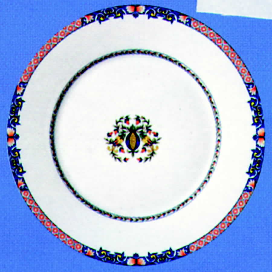 Vieux Rouen Dinner Plate by Laure Japy-1