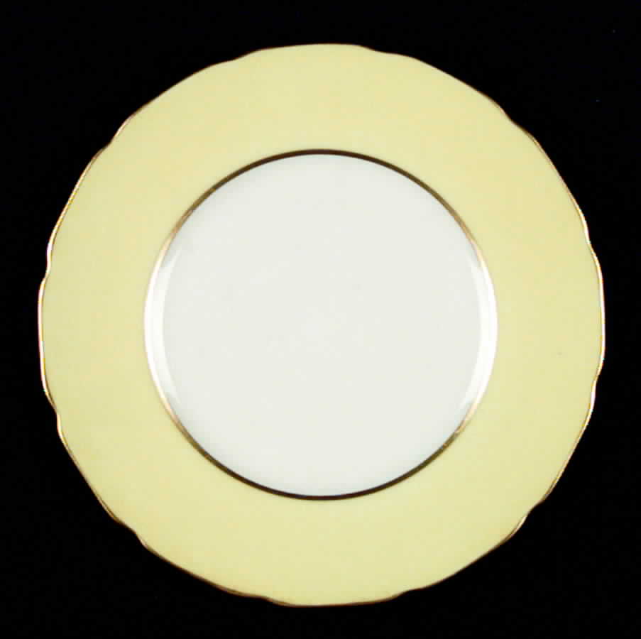 O46-131 Yellow Bread & Butter Plate by Lenox-1