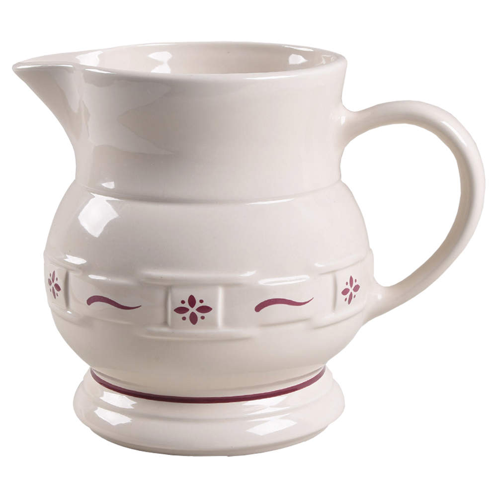 Woven Traditions Red 64 Oz Pitcher by Longaberger-1