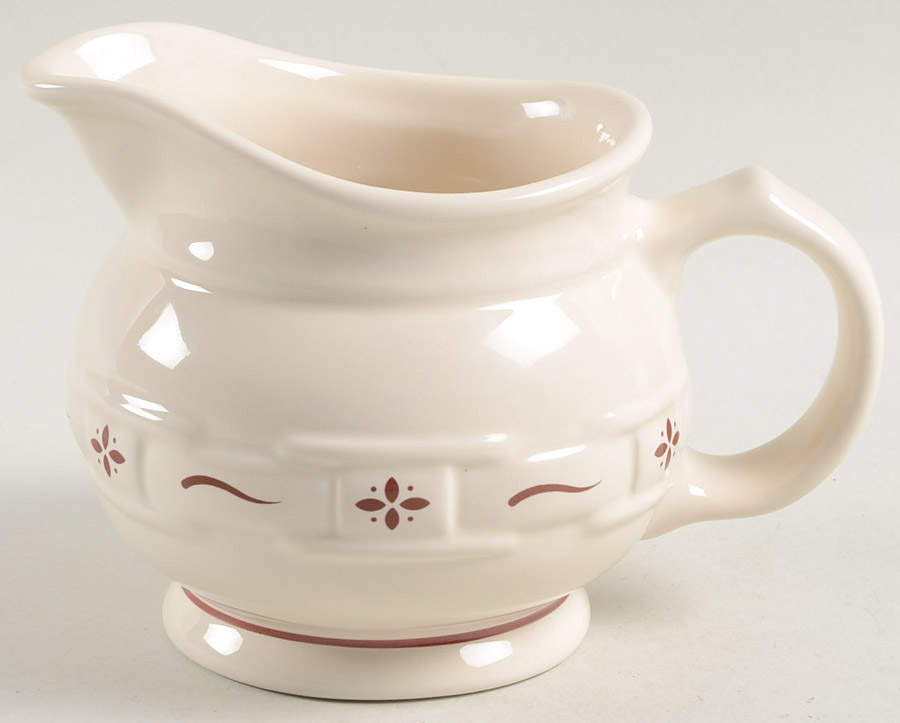 Woven Traditions Red Creamer by Longaberger-1