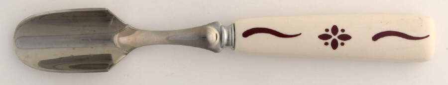 Woven Traditions Red Cheese Scoop by Longaberger-1