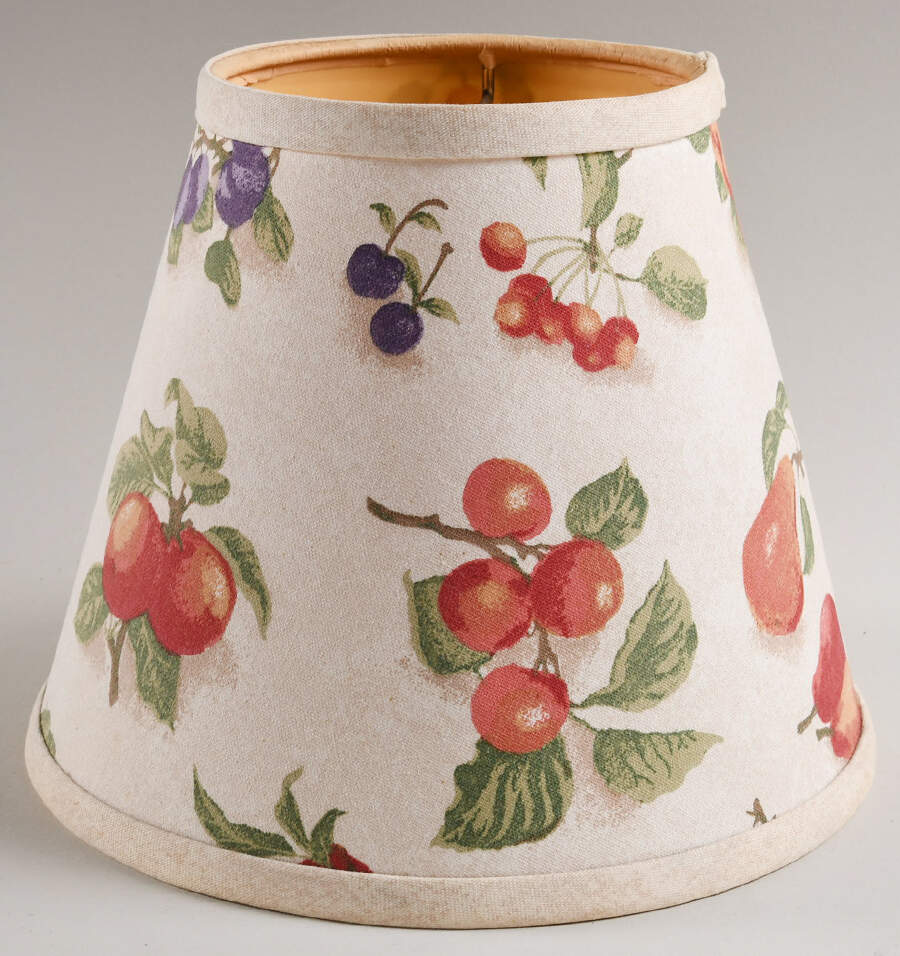 Woven Traditions Red Shade for 14" Electric Lamp by Longaberger-1