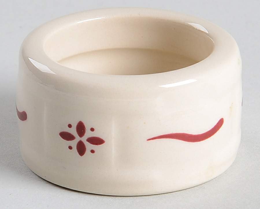 Woven Traditions Red Napkin Ring by Longaberger-1