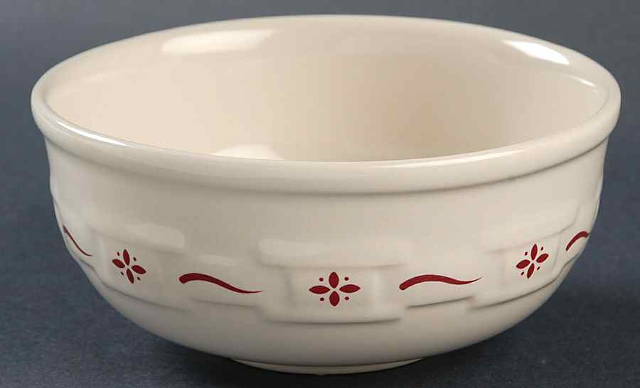 Woven Traditions Red 5" All Purpose Bowl by Longaberger-1