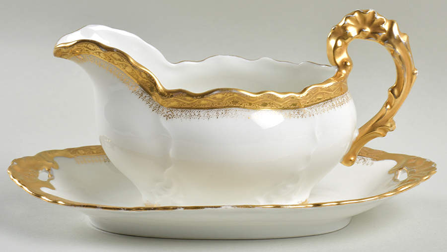 LSS35 Gravy Boat & Underplate/Relish by Lazarus Straus & Sons-1