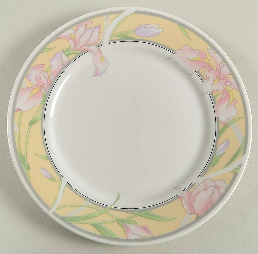 Ciera Royal Iris Salad Plate by Lynn's China-1