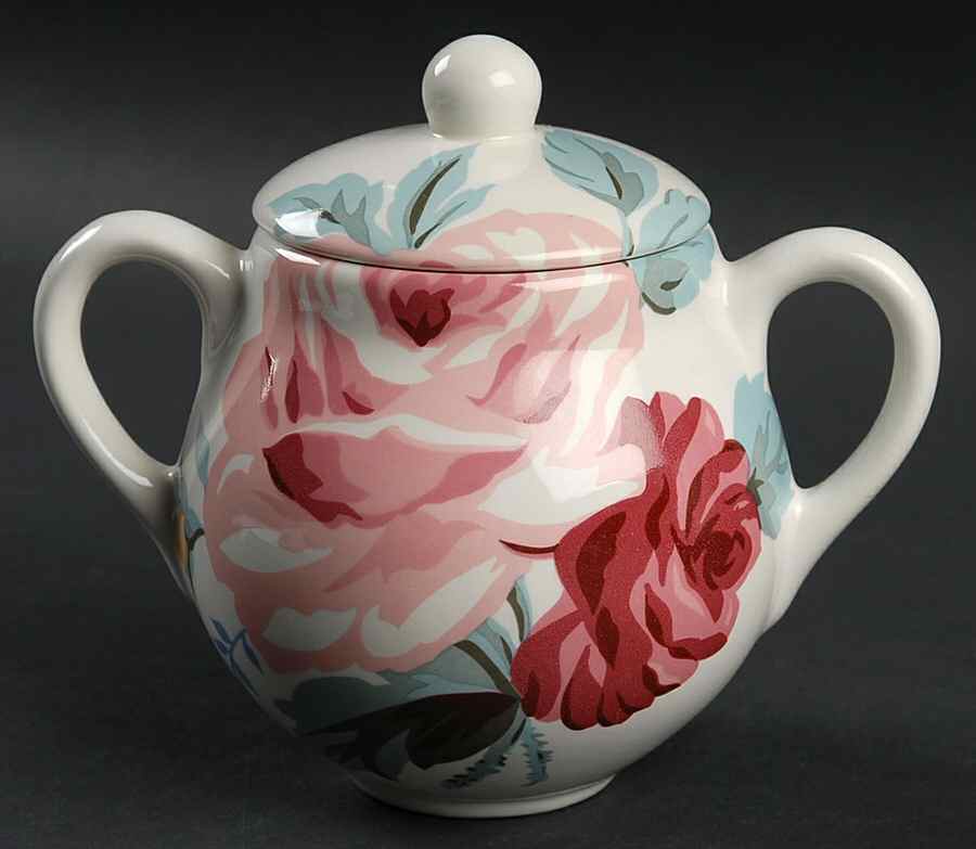 Kirsty Sugar Bowl & Lid by Ralph Lauren China-1