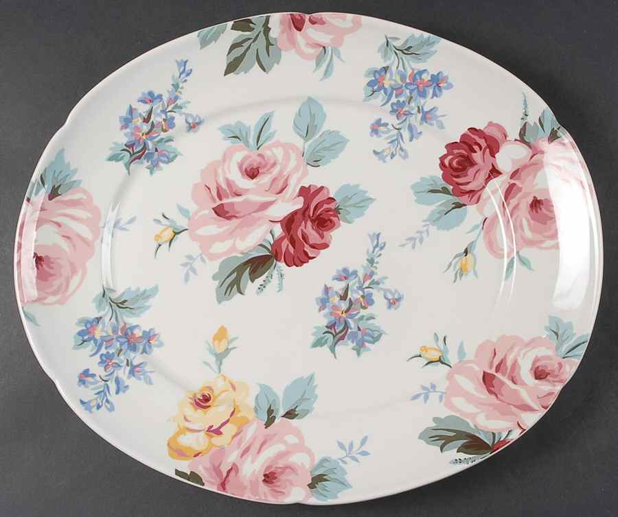 Kirsty 15" Oval Serving Platter by Ralph Lauren China-1
