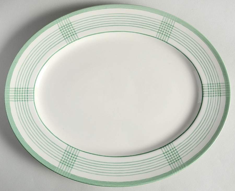 Handkerchief 12" Oval Serving Platter by Ralph Lauren China-1