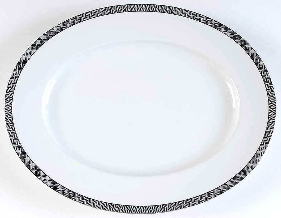 Macclesfield 14" Oval Serving Platter by Ralph Lauren China-1