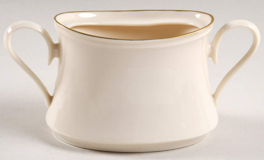 Dimension Gold Sugar Bowl No Lid by Lenox-1
