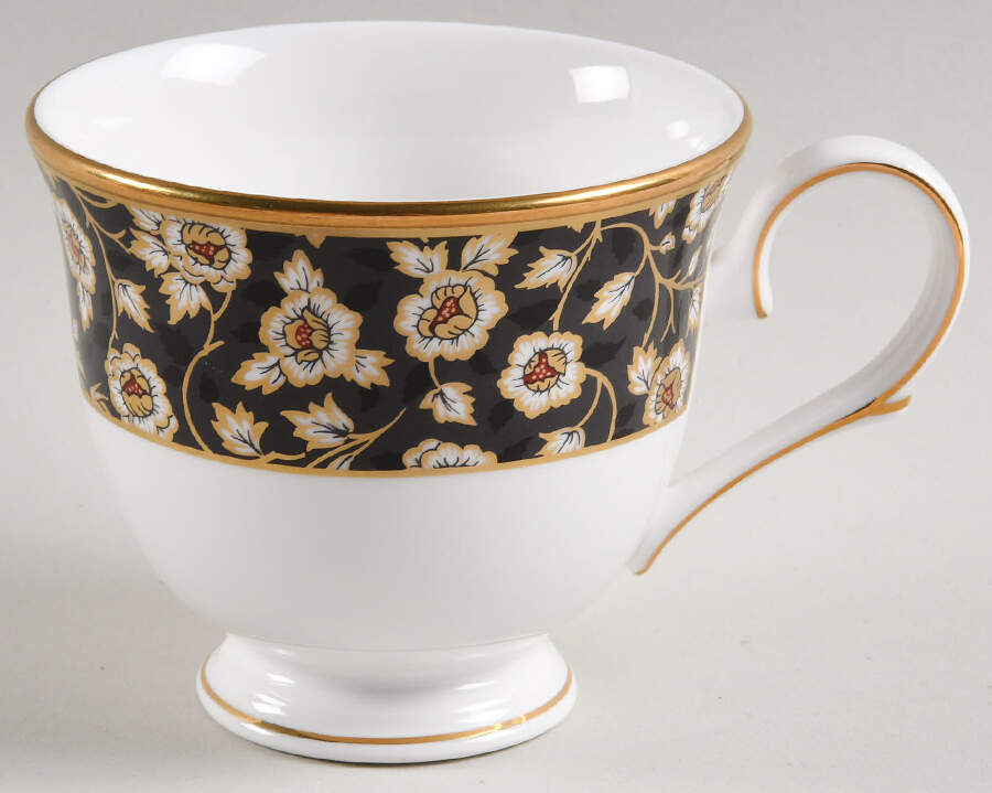 Golden Dynasty (White Background) Footed Cup by Lenox-1