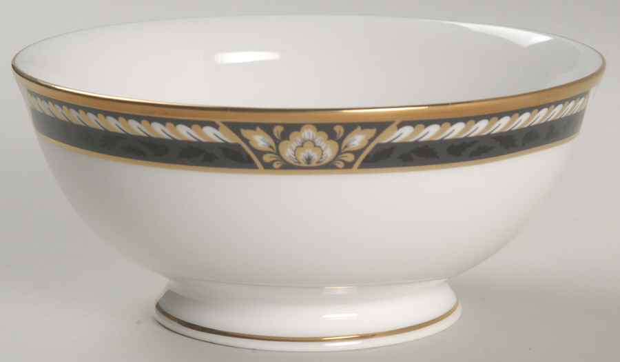 Golden Dynasty (White Background) Fruit/Dessert (Sauce) Bowl by Lenox-1