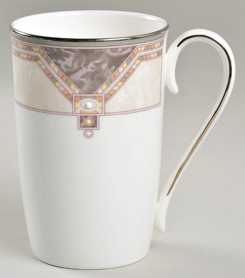 Pearlescence Platinum Accent Mug by Lenox-1