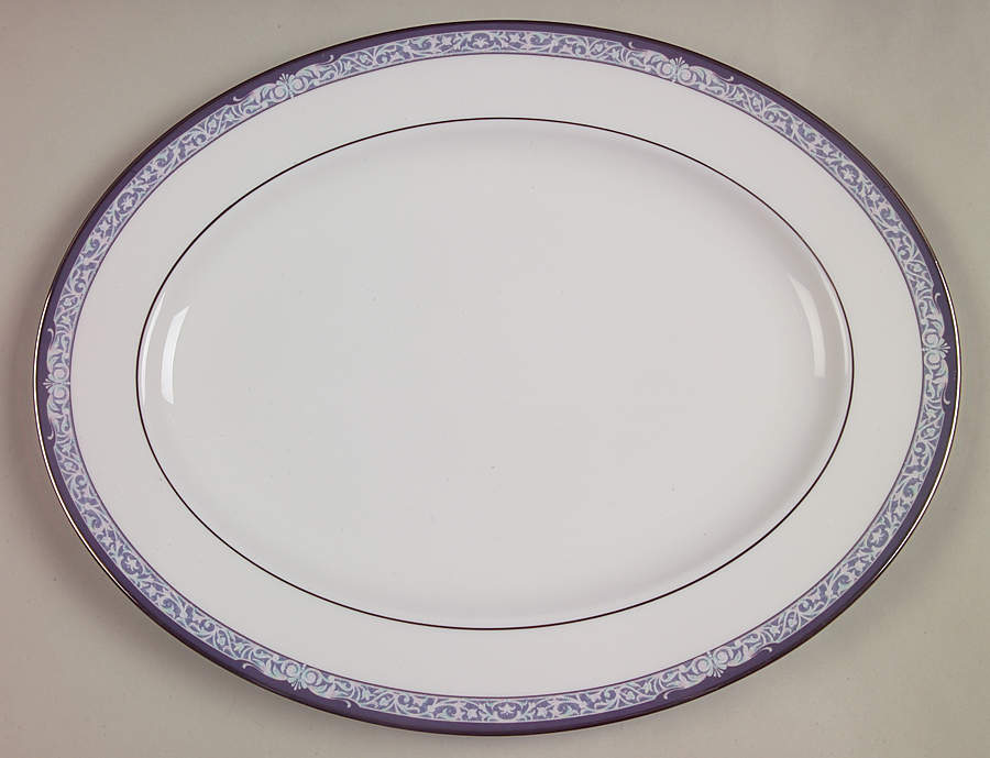 Vintage Lace 16" Oval Serving Platter by Lenox-1