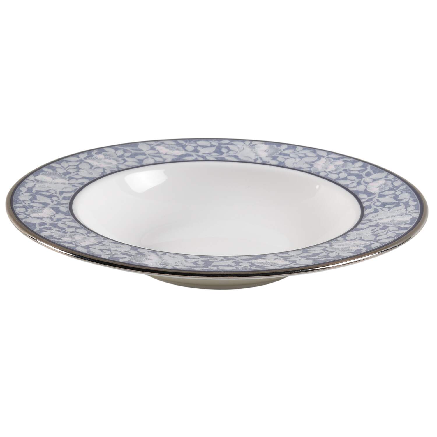 Vintage Lace Rim Soup Bowl by Lenox-1