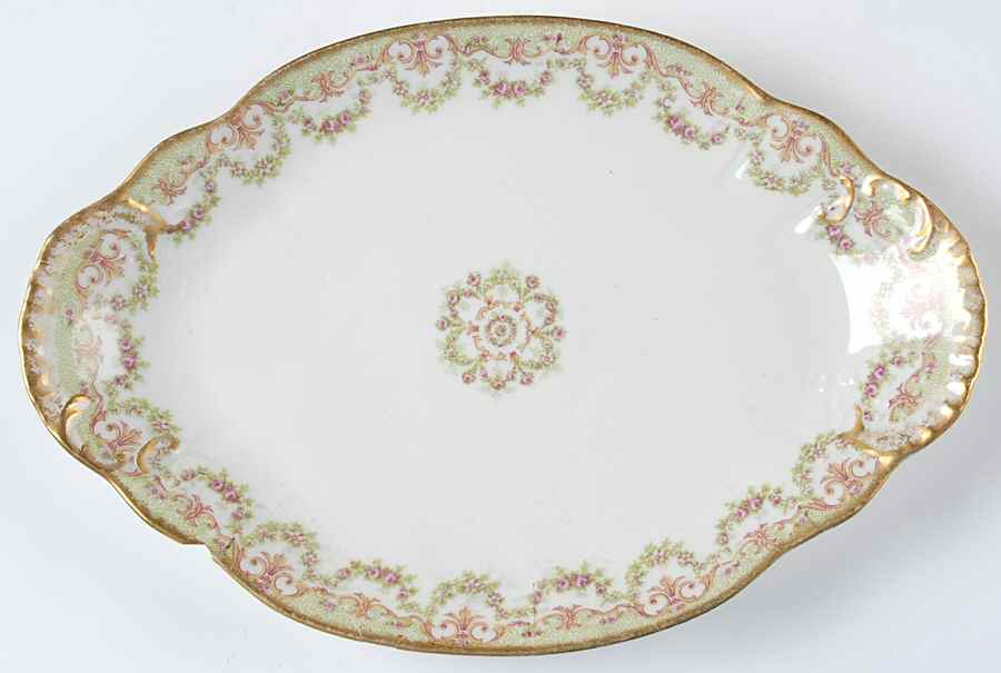 LSS38 16" Oval Serving Platter by Lazarus Straus & Sons-1
