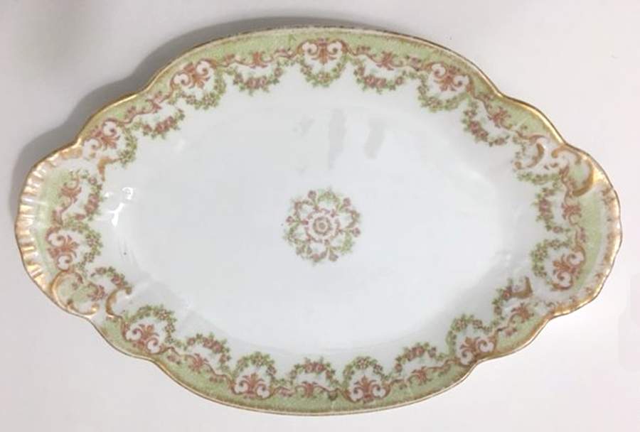 LSS38 12" Oval Serving Platter by Lazarus Straus & Sons-1