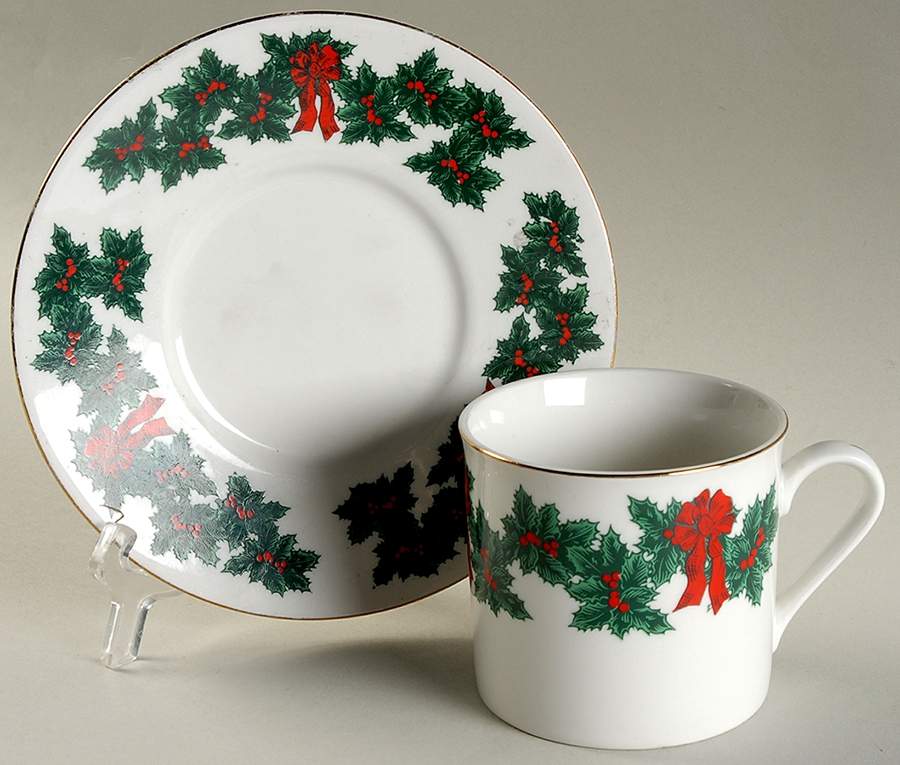 LIE1 Flat Cup & Saucer Set by Libbey-1