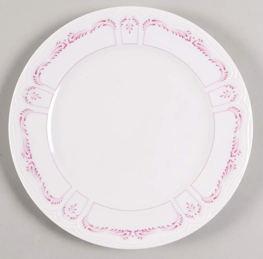 White Sands Pink Salad Plate by Lenox-1