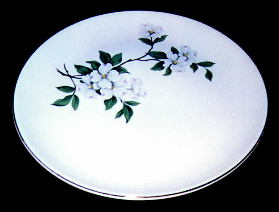 New Dogwood Dinner Plate by Limoges-American-1