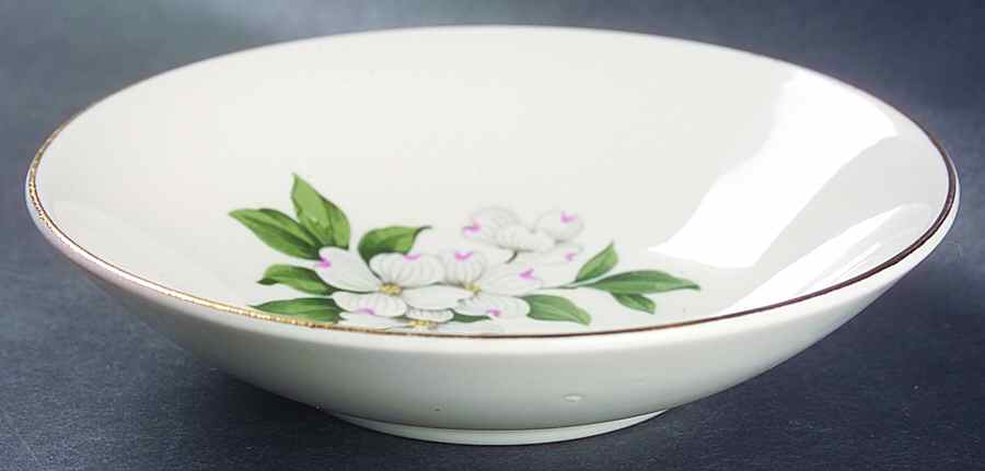 New Dogwood Fruit/Dessert (Sauce) Bowl by Limoges-American-1