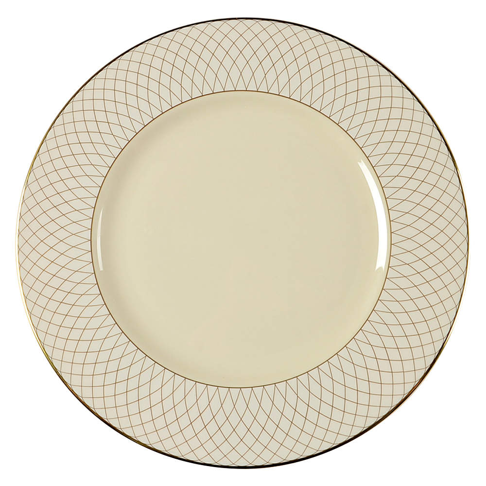 Au Courant Vanilla Dinner Plate by Lenox-1