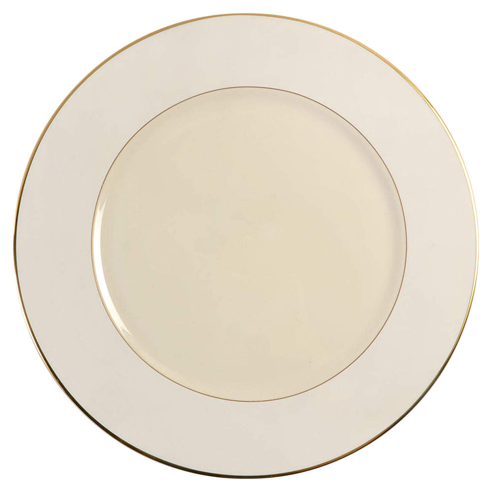 Au Courant Vanilla Service Plate (Charger) by Lenox-1