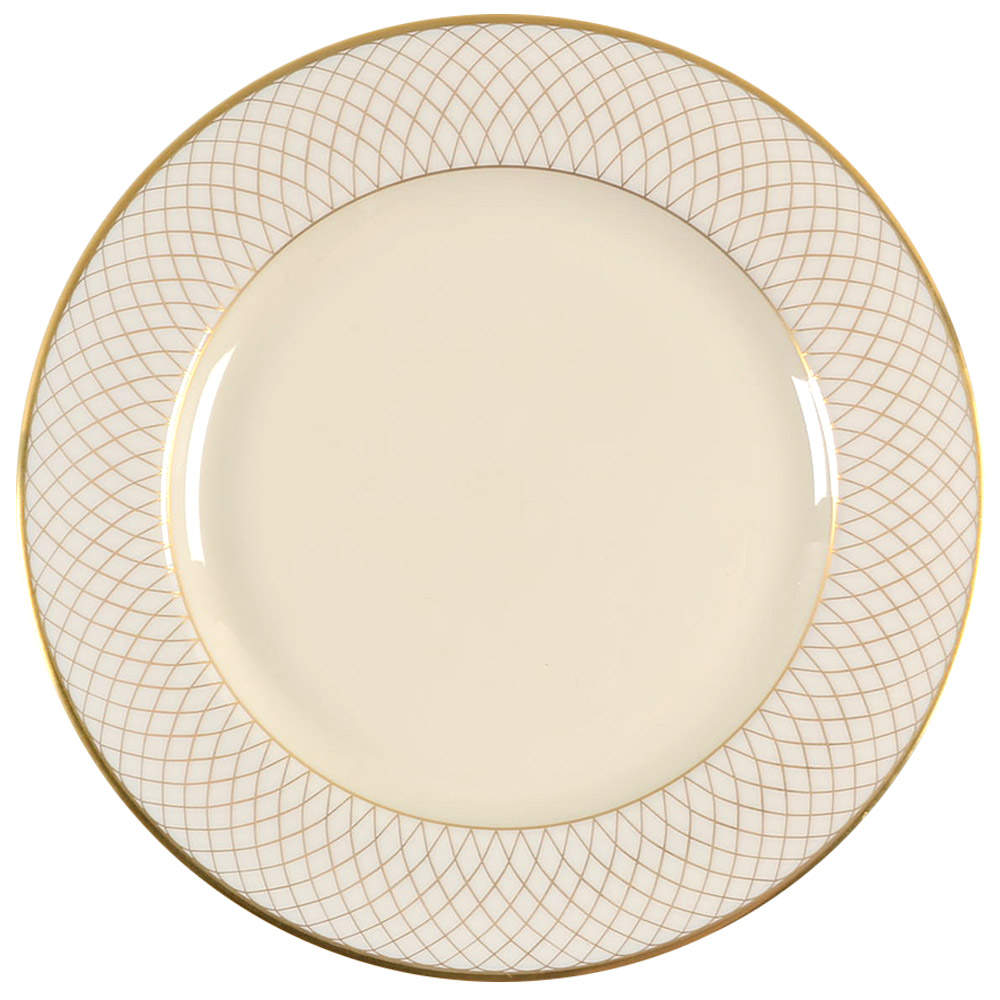 Au Courant Vanilla Bread & Butter Plate by Lenox-1