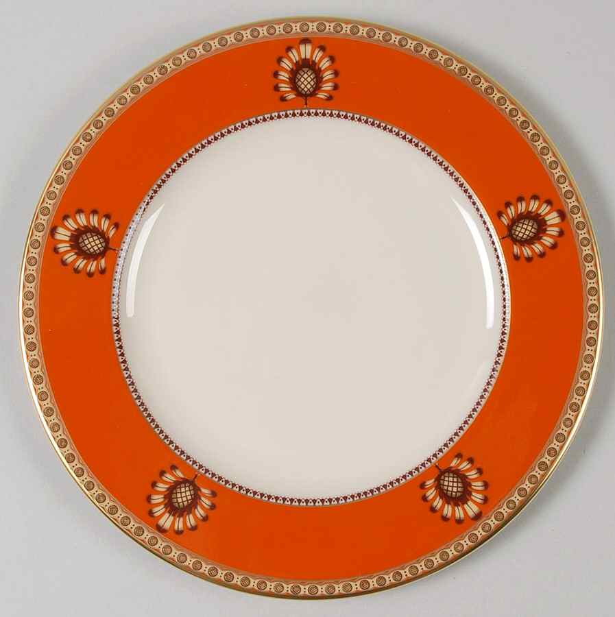 Au Courant Persimmon Salad Plate by Lenox-1