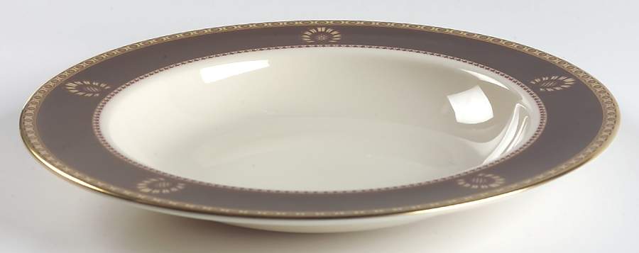 Au Courant Cocoa 9" Soup/Pasta Bowl by Lenox-1