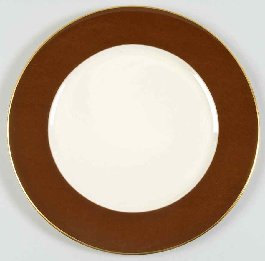 Au Courant Cocoa Service Plate (Charger) by Lenox-1