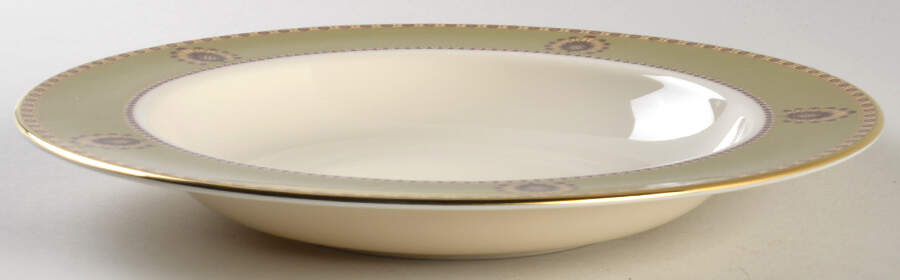 Au Courant Olive 9" Soup/Pasta Bowl by Lenox-1