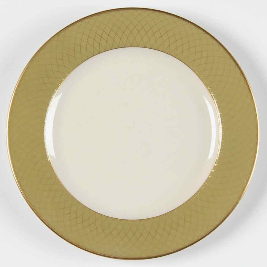 Au Courant Olive Bread & Butter Plate by Lenox-1