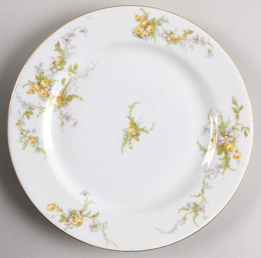 LIM48 Salad Plate by Limoges-French-1