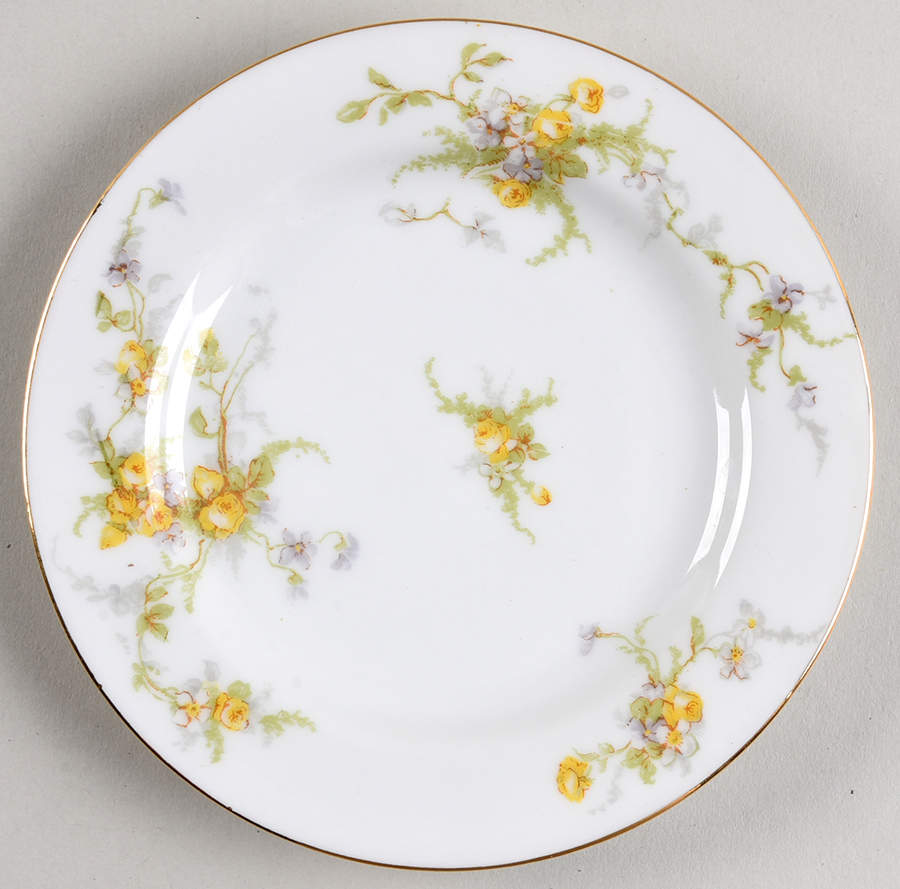 LIM48 Bread & Butter Plate by Limoges-French-1