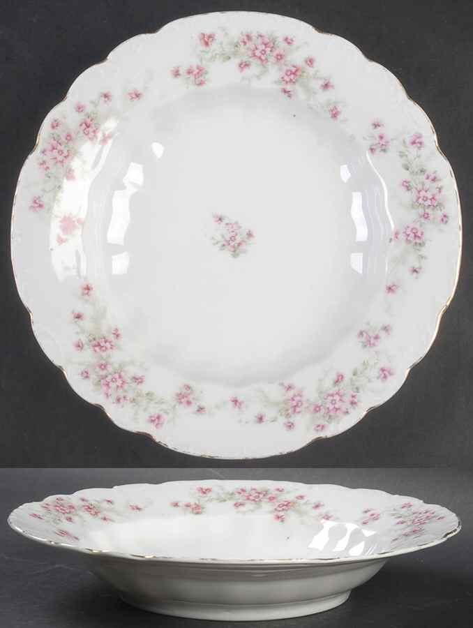 457 Large Rim Soup Bowl by Lazarus Straus & Sons-1