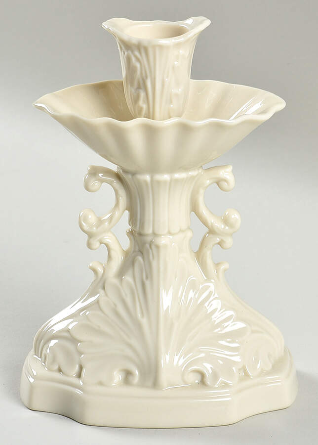 Aquarius Collection (Giftware) 6" Candlestick by Lenox-1