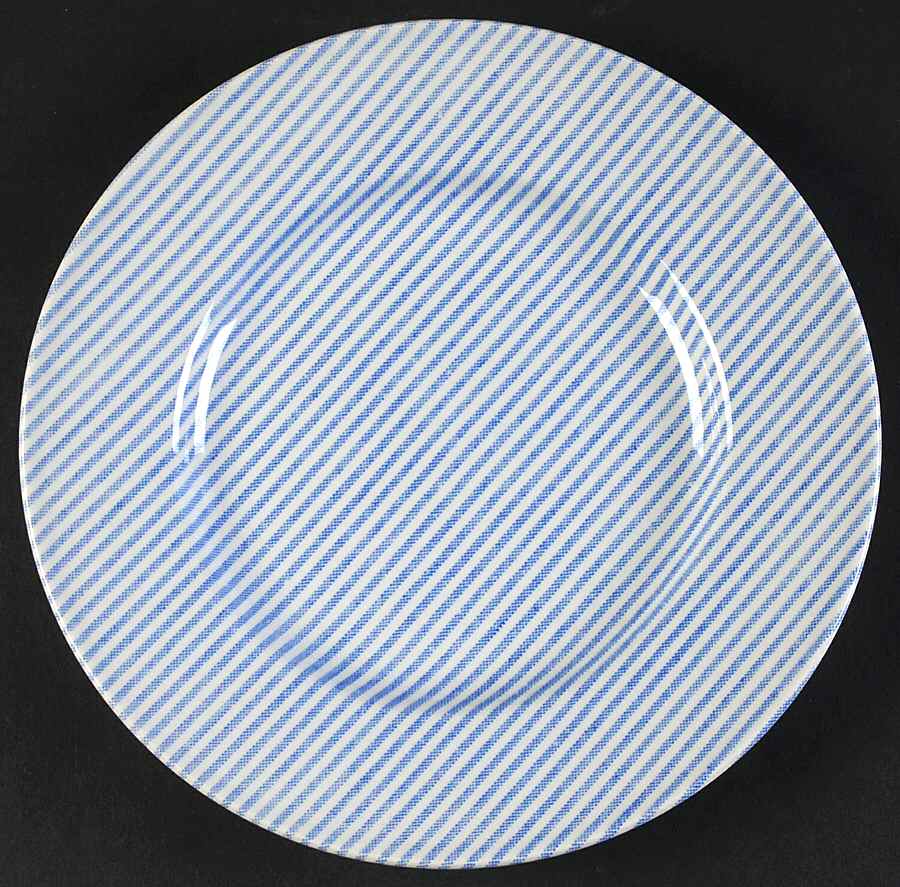 Button Down Blue Salad Plate by Ralph Lauren China-1