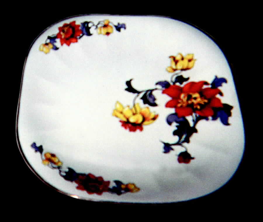 LIA20 Square Dinner Plate by Limoges-American-1