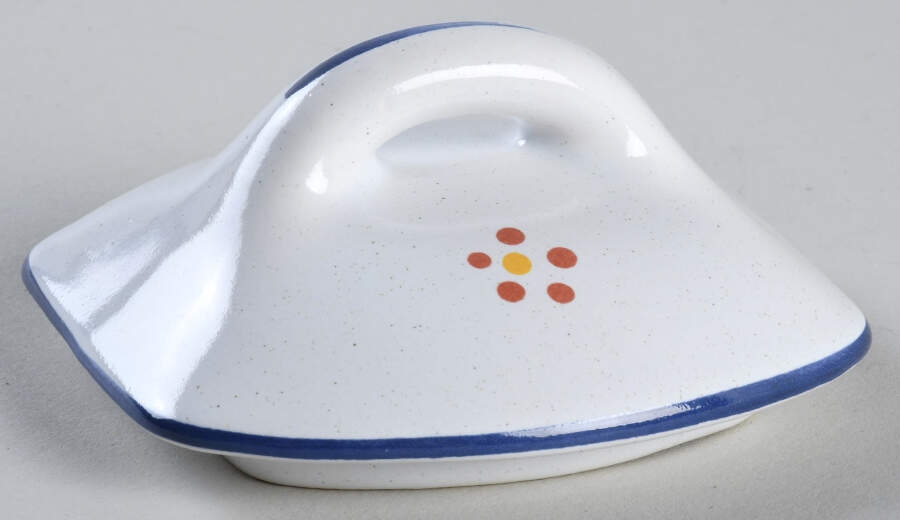 Chanteclerc Blue Lid for Small Canister by Luneville-1