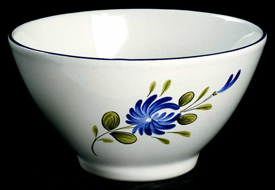 Chanteclerc Blue 6" Round Serving Bowl by Luneville-1