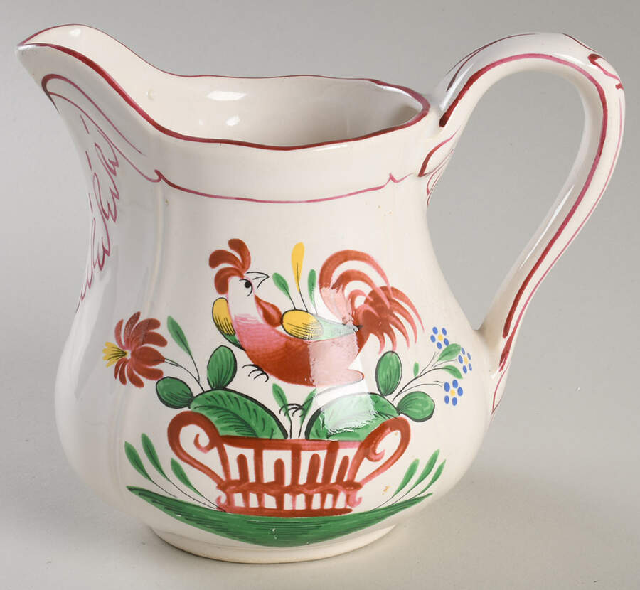 Chanteclerc Red 16 Oz Jug by Luneville-1