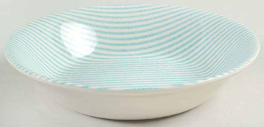 Button Down Green Coupe Cereal Bowl by Ralph Lauren China-1